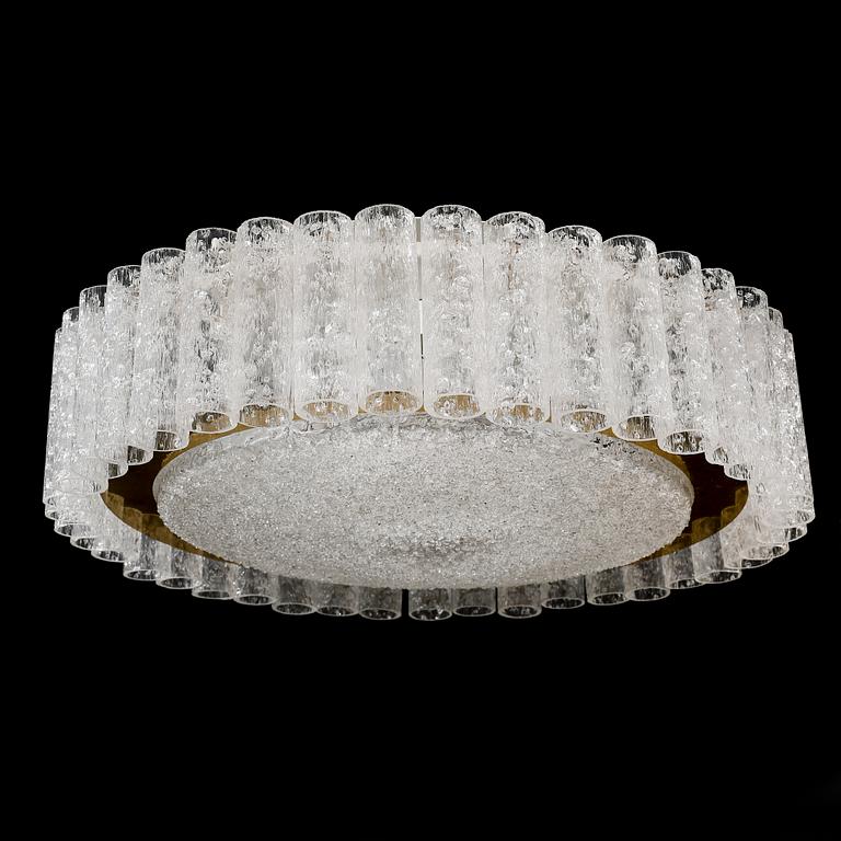 A 1960/70s ceiling lamp by Doria Lichtenwerken. Height approx 20 cm.