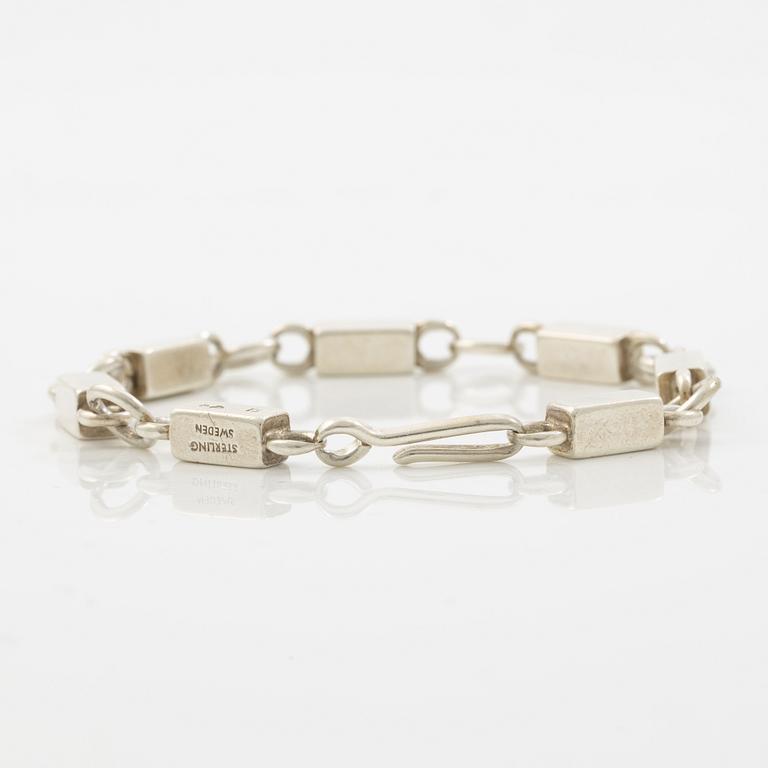 Wiwen Nilsson, bracelet, sterling silver.