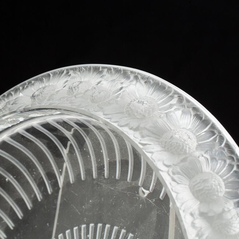 SKÅLFAT, glas, Lalique.