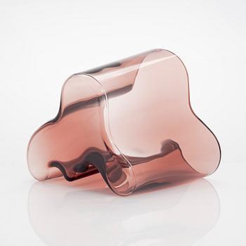 Alvar Aalto, vas, glas, modell 3030, signerad Alvar Aalto Iittala.