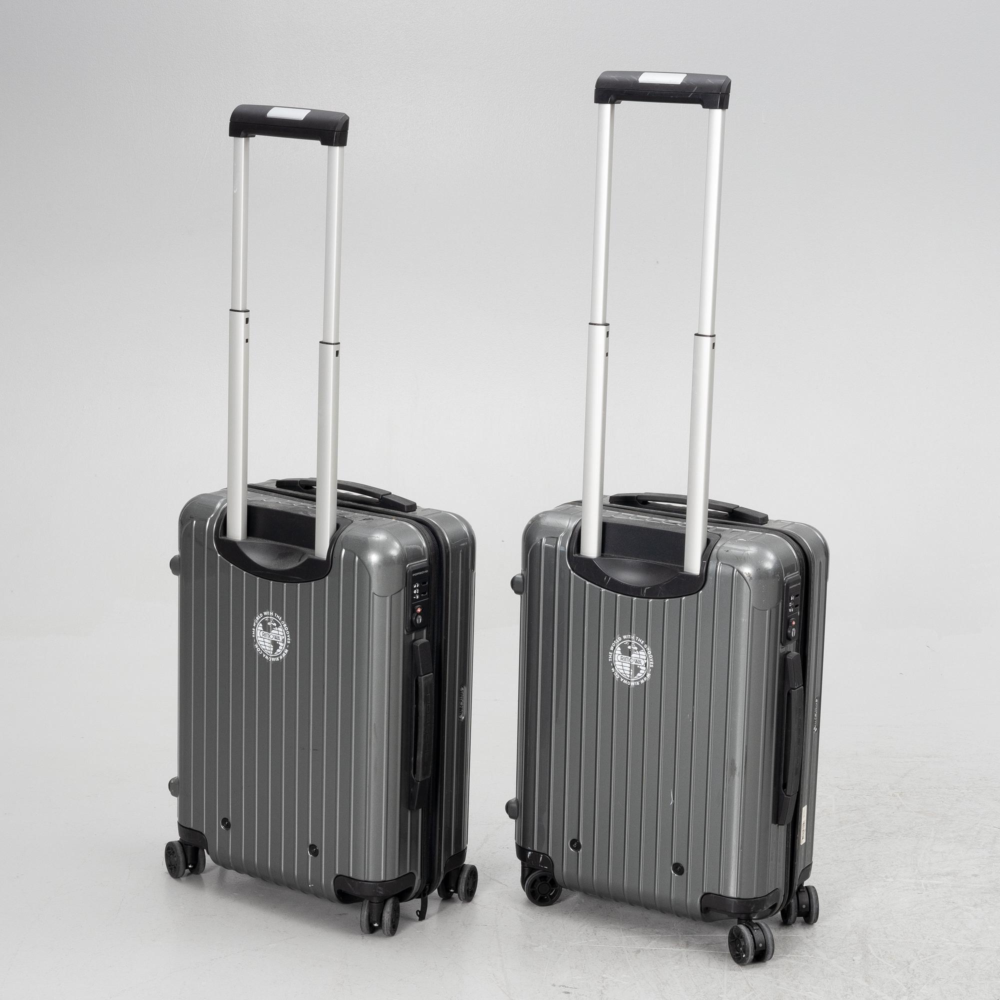 Porsche X Rimowa, resväskor, 4 st.