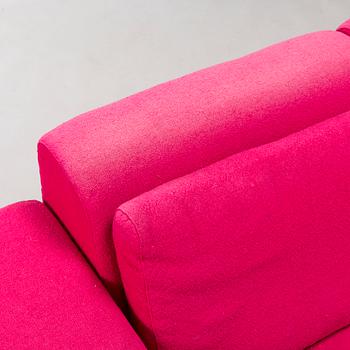 Yrjö Kukkapuro, soffa, "Variatio", Haimi, ca 1970. Modellen formgiven 1969.