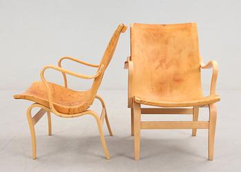 KARMSTOLAR, ett par, "Eva", Bruno Mathsson.