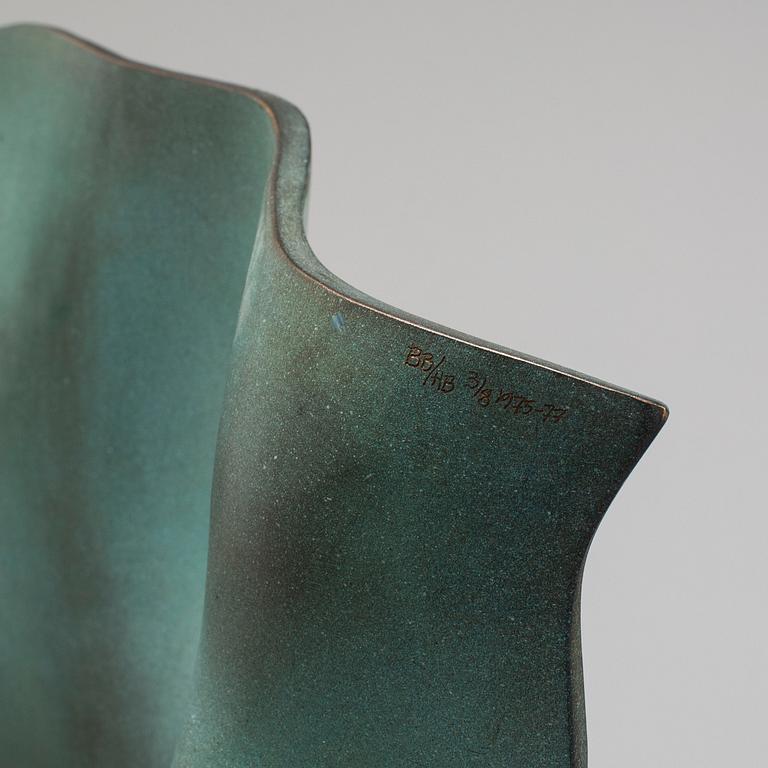 BARBRO BÄCKSTRÖM, skulptur, brons, signerad BB, numrerad 3/8, daterad 1975-77.