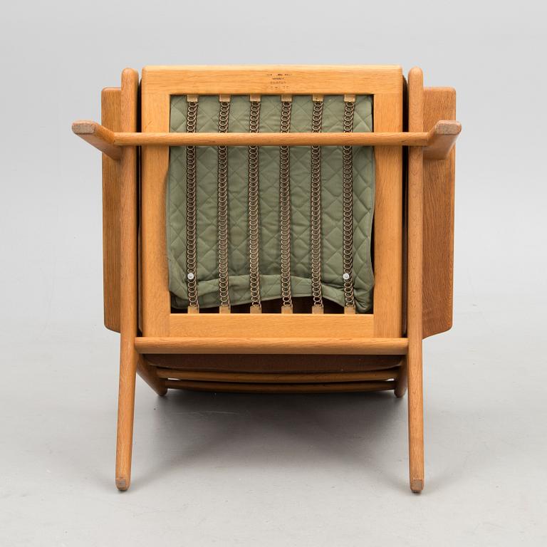 HANS J WEGNER, nojatuoli, malli GE 290, Getama Gedsted, Tanska 1900-luvun puoliväli.