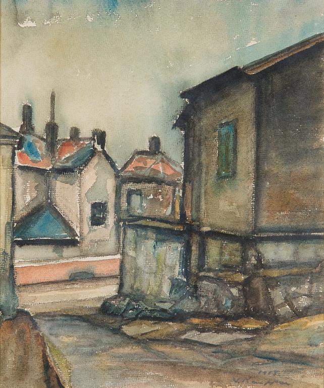 Väinö Kamppuri, Stadsvy.