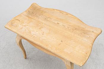 A Swedish rococo table, later part 18th century.