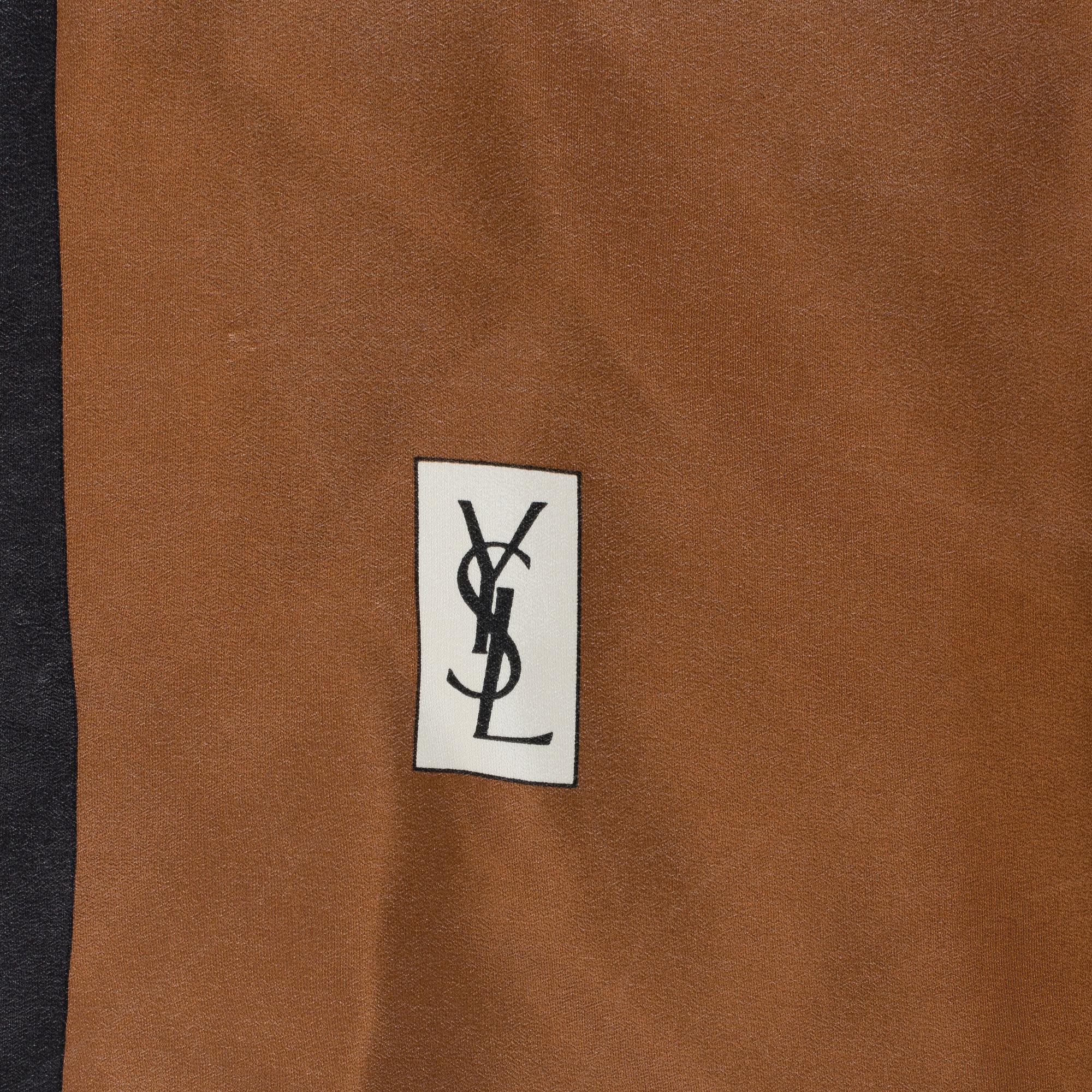 SCARVES, 4 st, silke, Gianni Versace, Cartier, YSL.