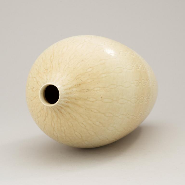 A Carl-Harry Stålhane stoneware vase, Rörstrand 1950's-60's.