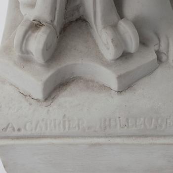 ALBERT-ERNST DE CARRIER BELLEUSE 1824-1887, lasittamatonta posliinia, Ranska, Limoge.