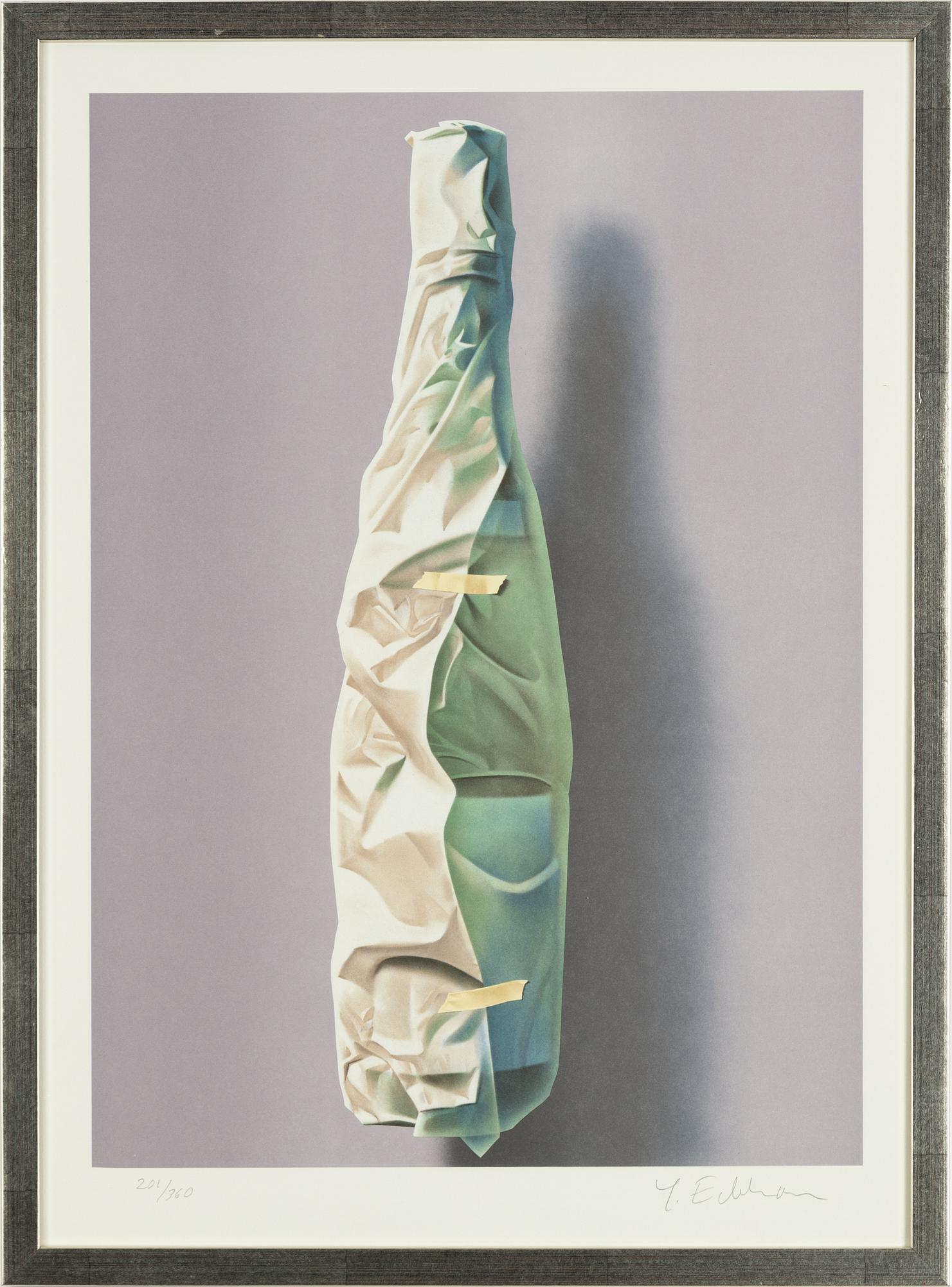 Yrjö Edelmann, Wrapped bottle.