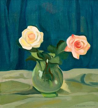 126. Eero Nelimarkka, STILL LIFE WITH ROSES.