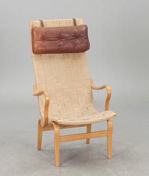 FÅTÖLJ, "Eva hög", Bruno Mathsson.