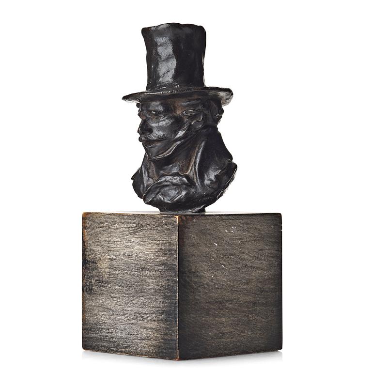 Honoré Daumier After, A man with top hat.