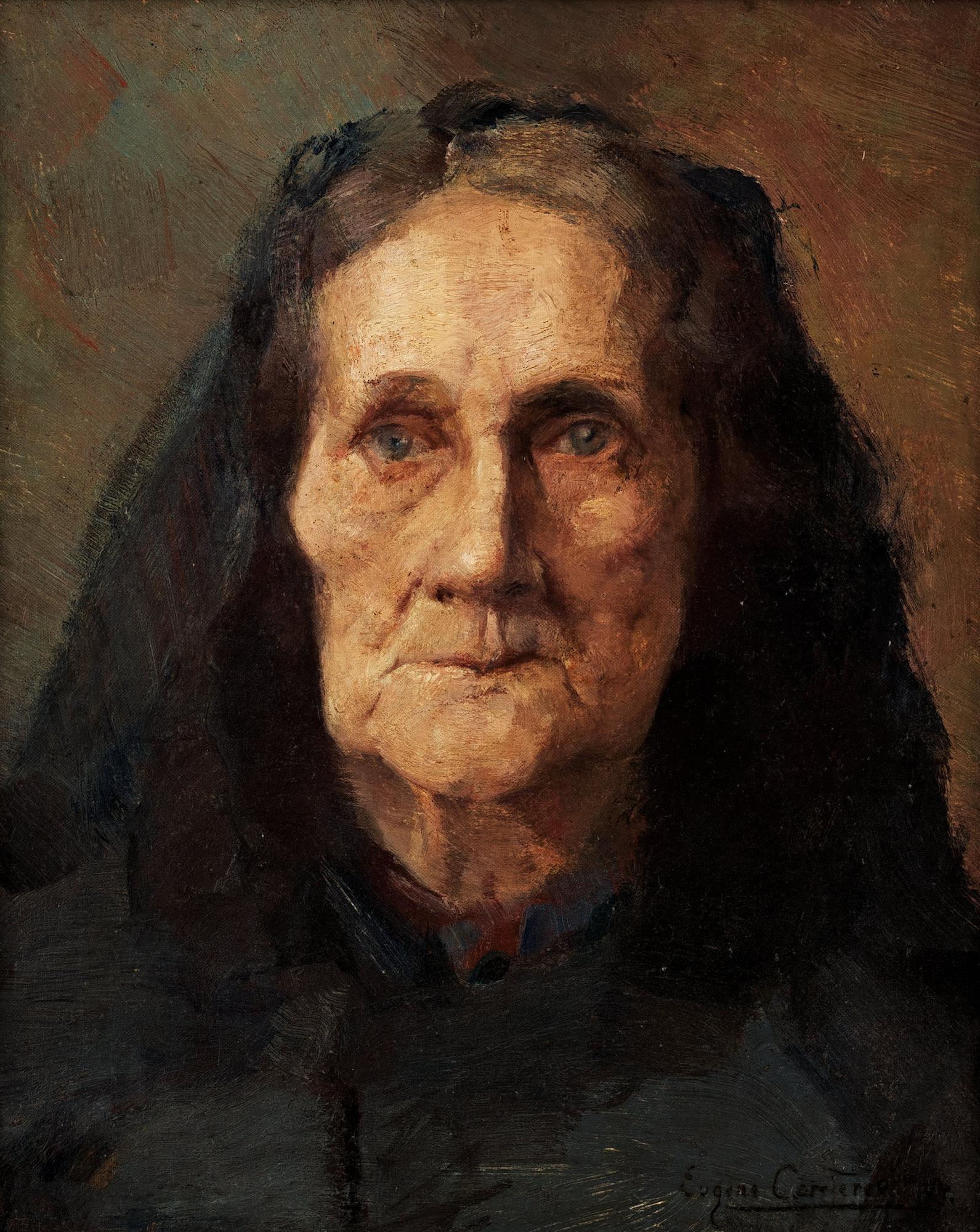 Eugene Carrière, "La Vielle".