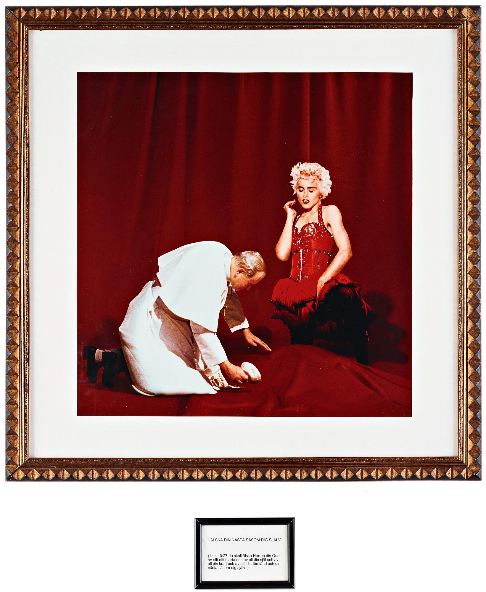 Ragna Berlin, "Älska din nästa så som dig själv (Love thy neighbour as thyself) (Luk 10:27)".