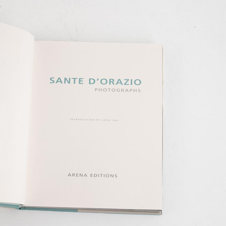 Andres Serrano and Sante d'Orazio, photo books, four volumes.