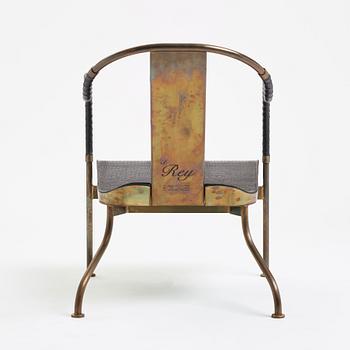 Mats Theselius, an 'El Rey' armchair, ed. 285/360, Källemo, Sweden post 1999.