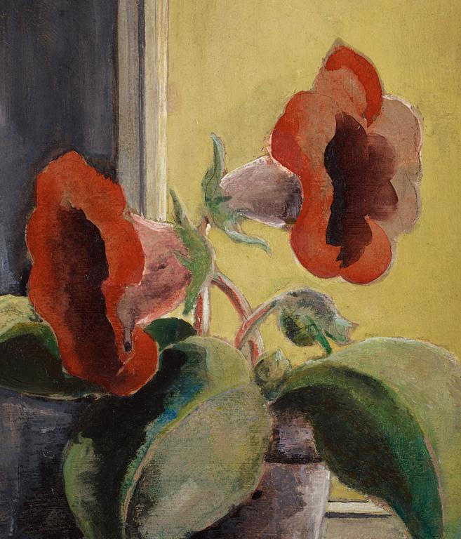 Märta Grundell-Grünewald, Stilleben med amaryllis.