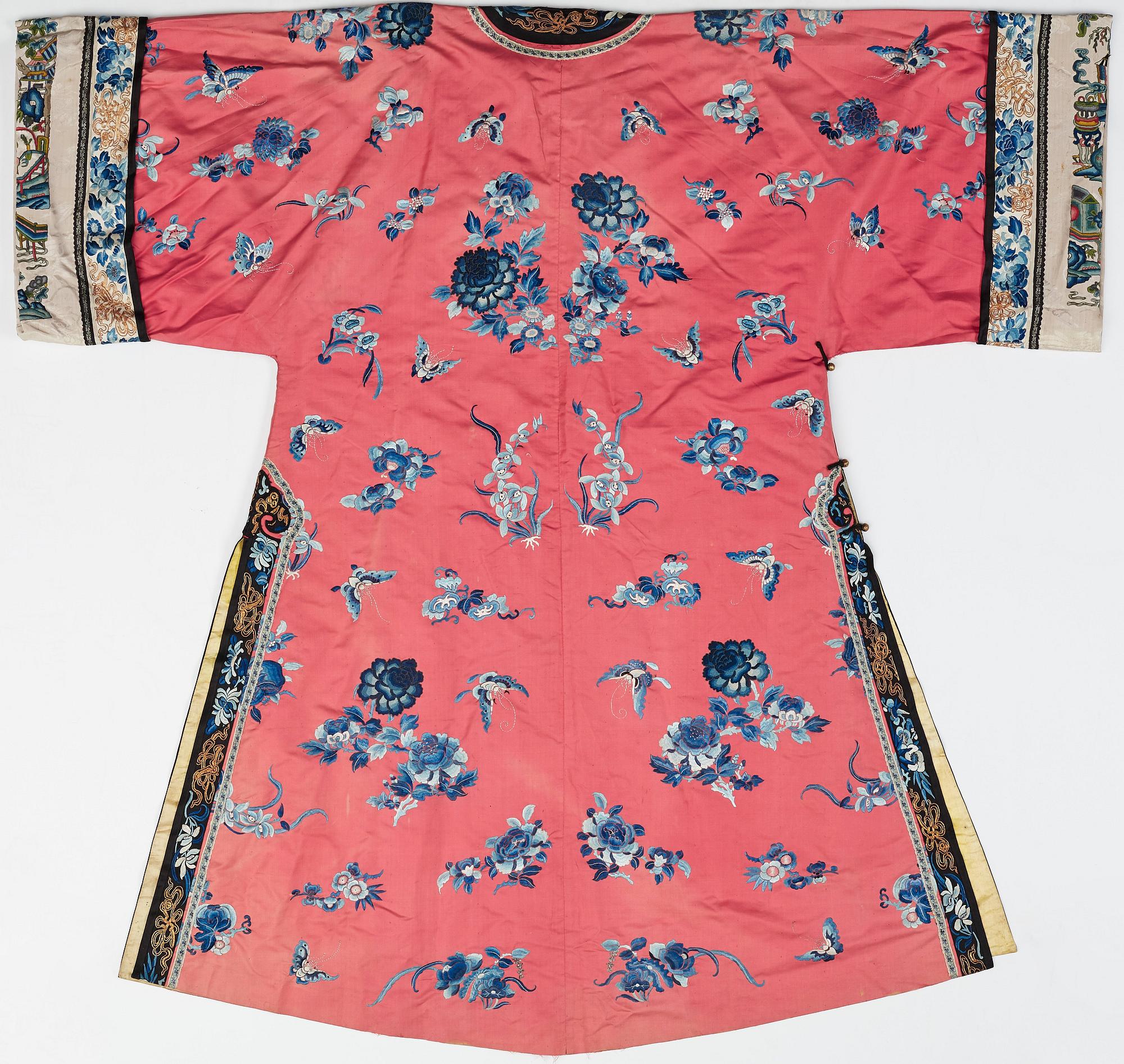 ROCK, broderat siden. Sen Qingdynasti, omkring 1900.