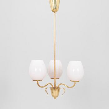 Taklampa, modell 51163, Idman, Finland, 1900-talets mitt.