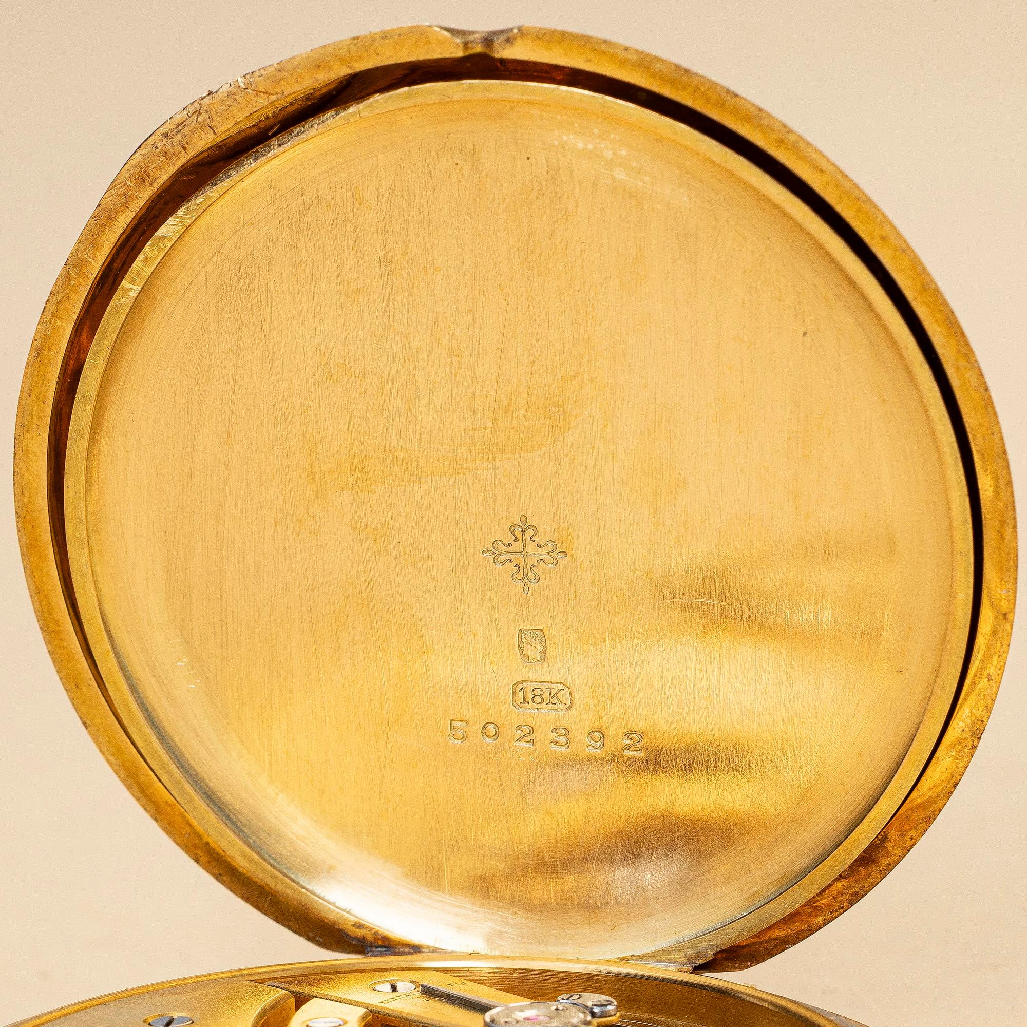 Patek Philippe & Cie, savonett, ca 1915.