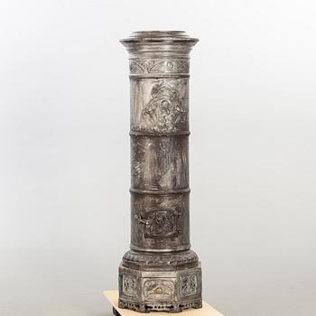 KAMIN, gjutjärn, jugend.