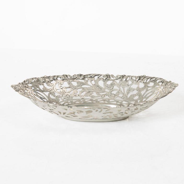 Fats, 3 pcs, silver, marked GAB, total weight approx. 400 g.