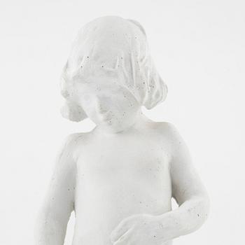 Christian Eriksson, skulptur, gips, signerad.