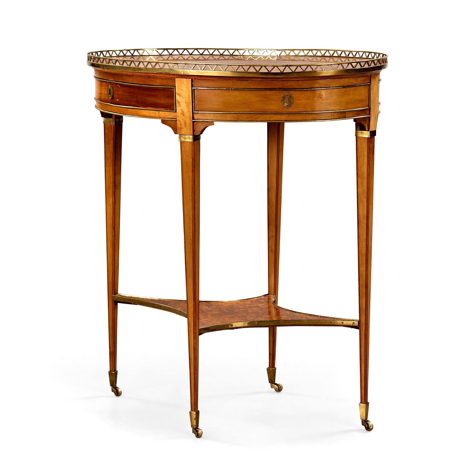 Lorentz Lundelius, A late Gustavian late 18th century table by Lorentz Lundelius, master 1776.