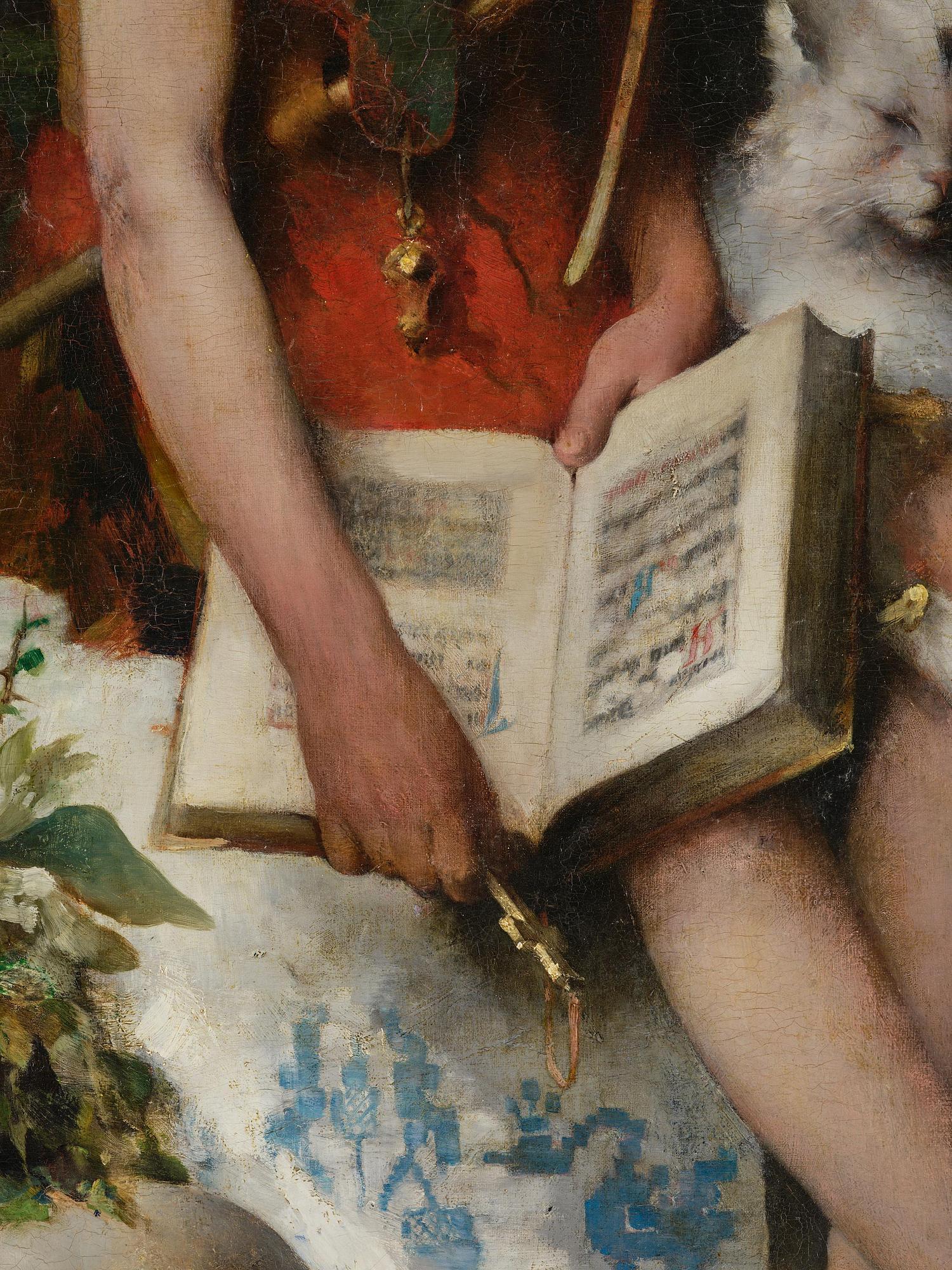 Carl Larsson, "Häxans dotter" ("The Witches daughter").
