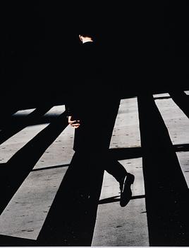 Johan Brink, "Black Crossing Shibuya Tokyo".