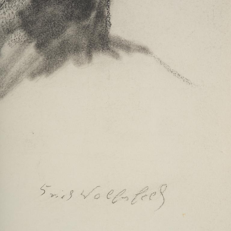 Erich Wolfsfeld, Porträtt av äldre kvinna.