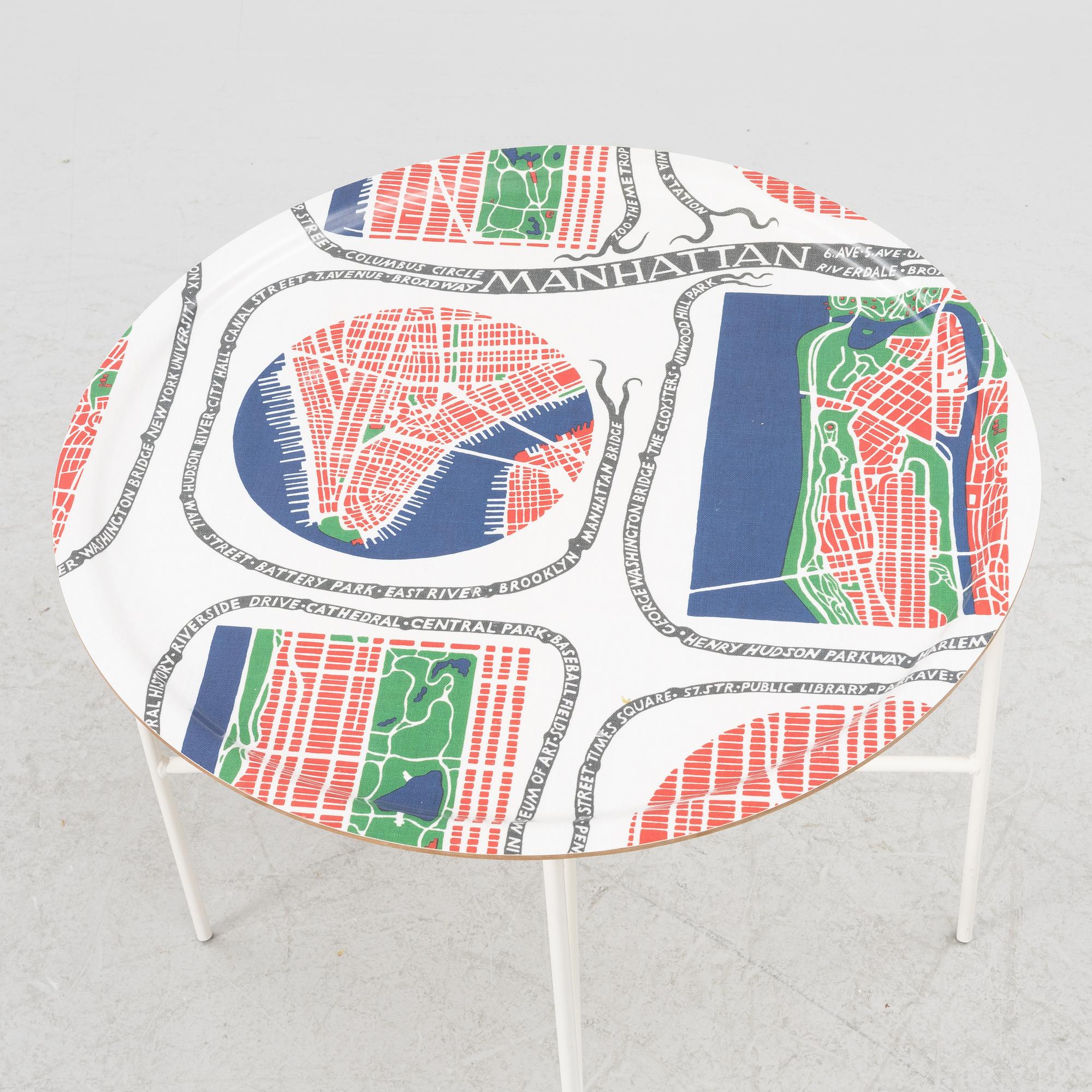 Josef Frank, a tray table, Firma Svenskt Tenn.