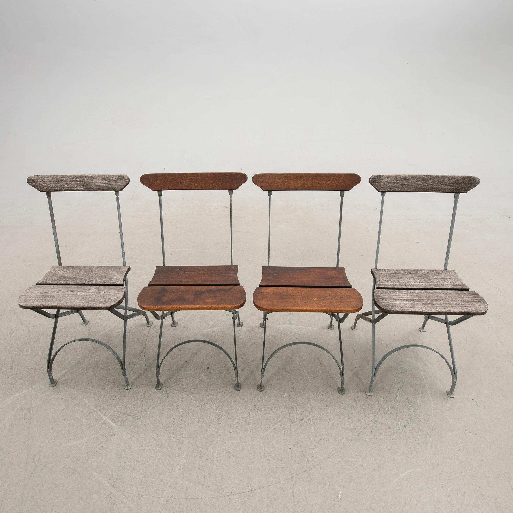 Garden chairs, 4 pcs, Byarums bruk.