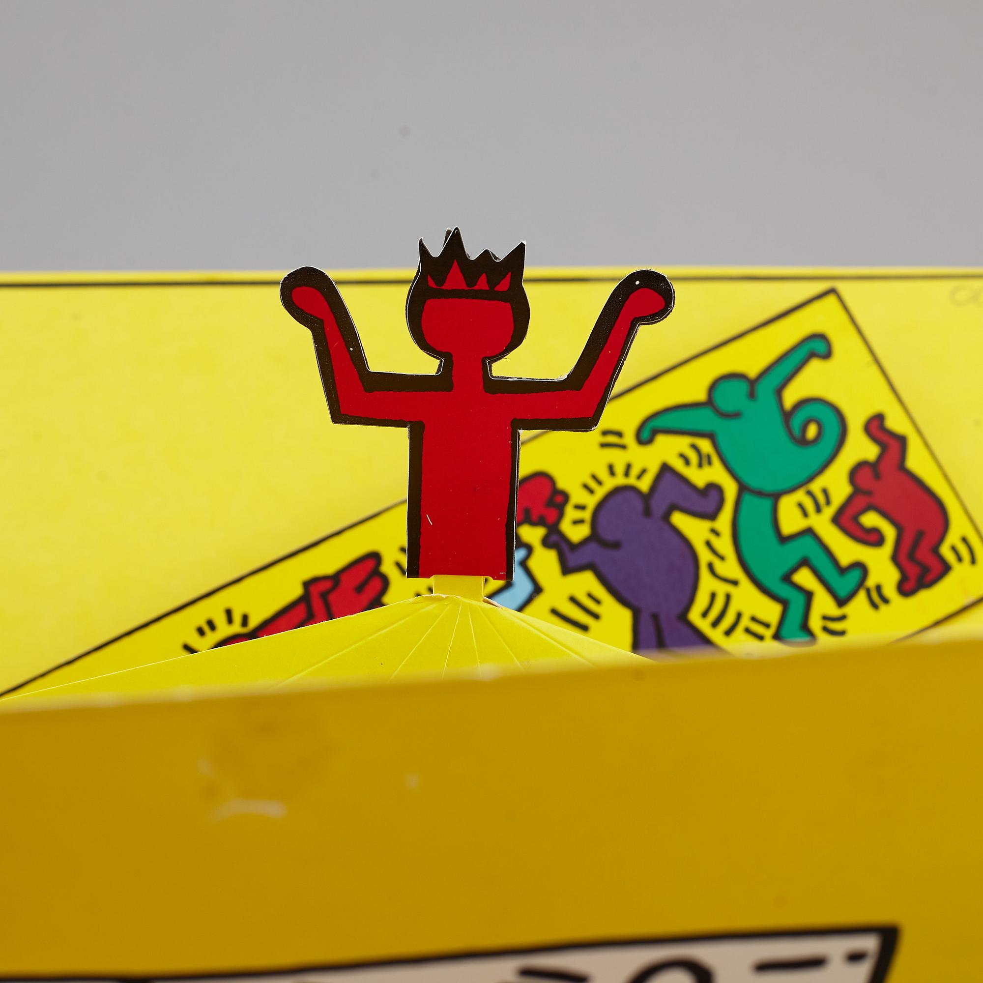 KEITH HARING, multipel, signerad i trycket, numrerad 1363/2000.