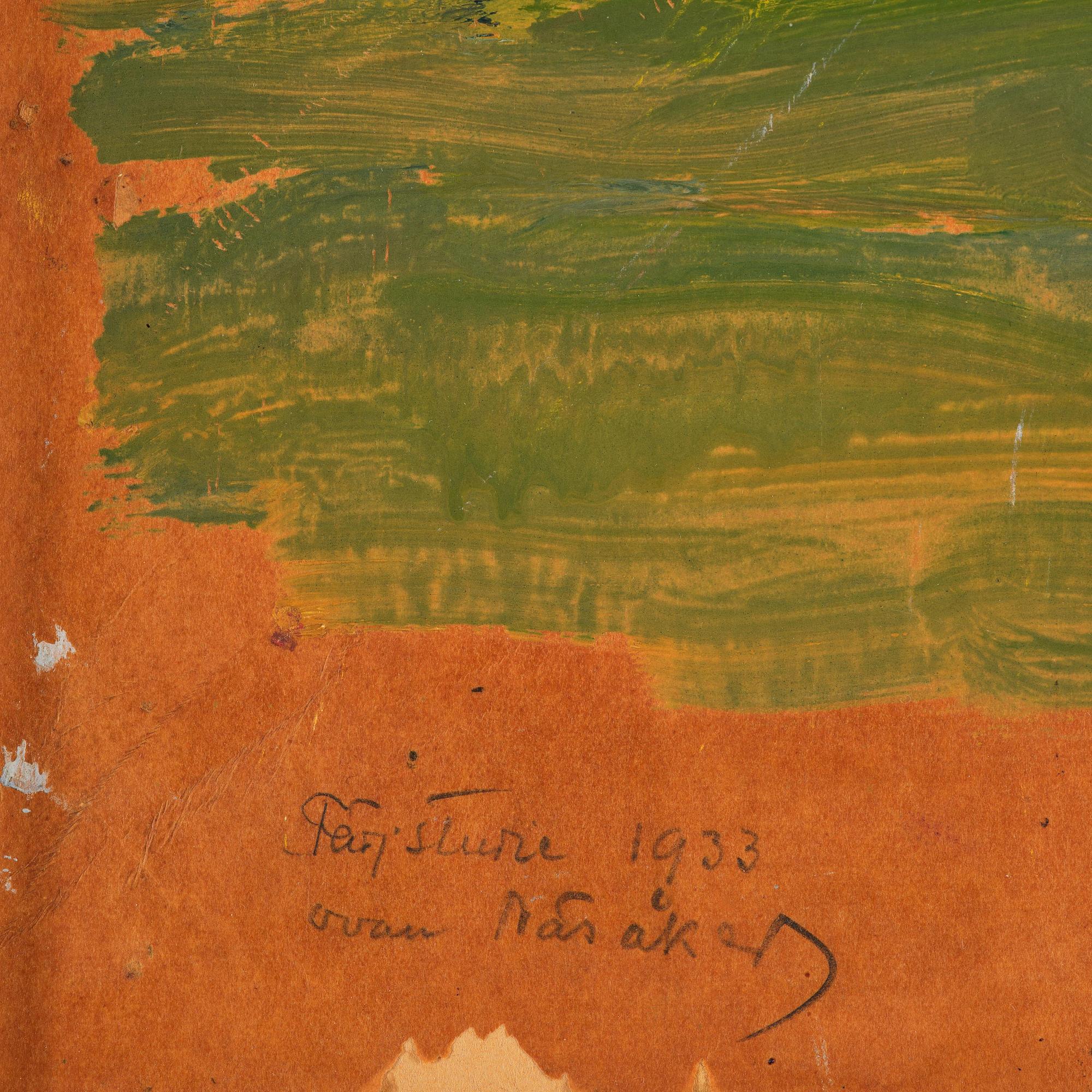 Helmer Osslund, Study from Näsåker.