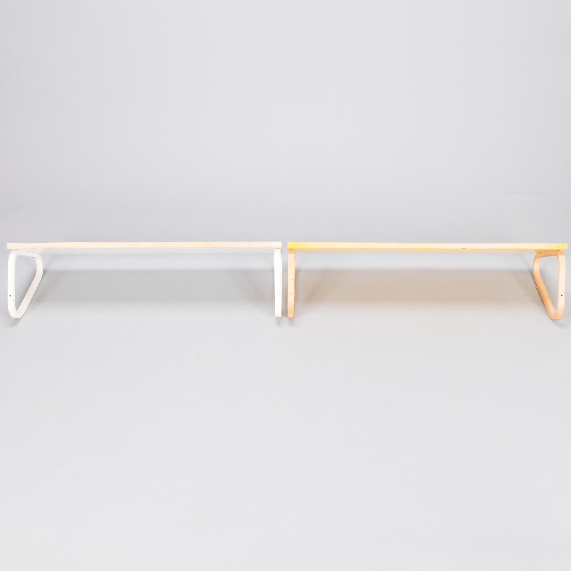 ALVAR AALTO, HYLLOR, 2 st, Artek 1900-talets slut.
