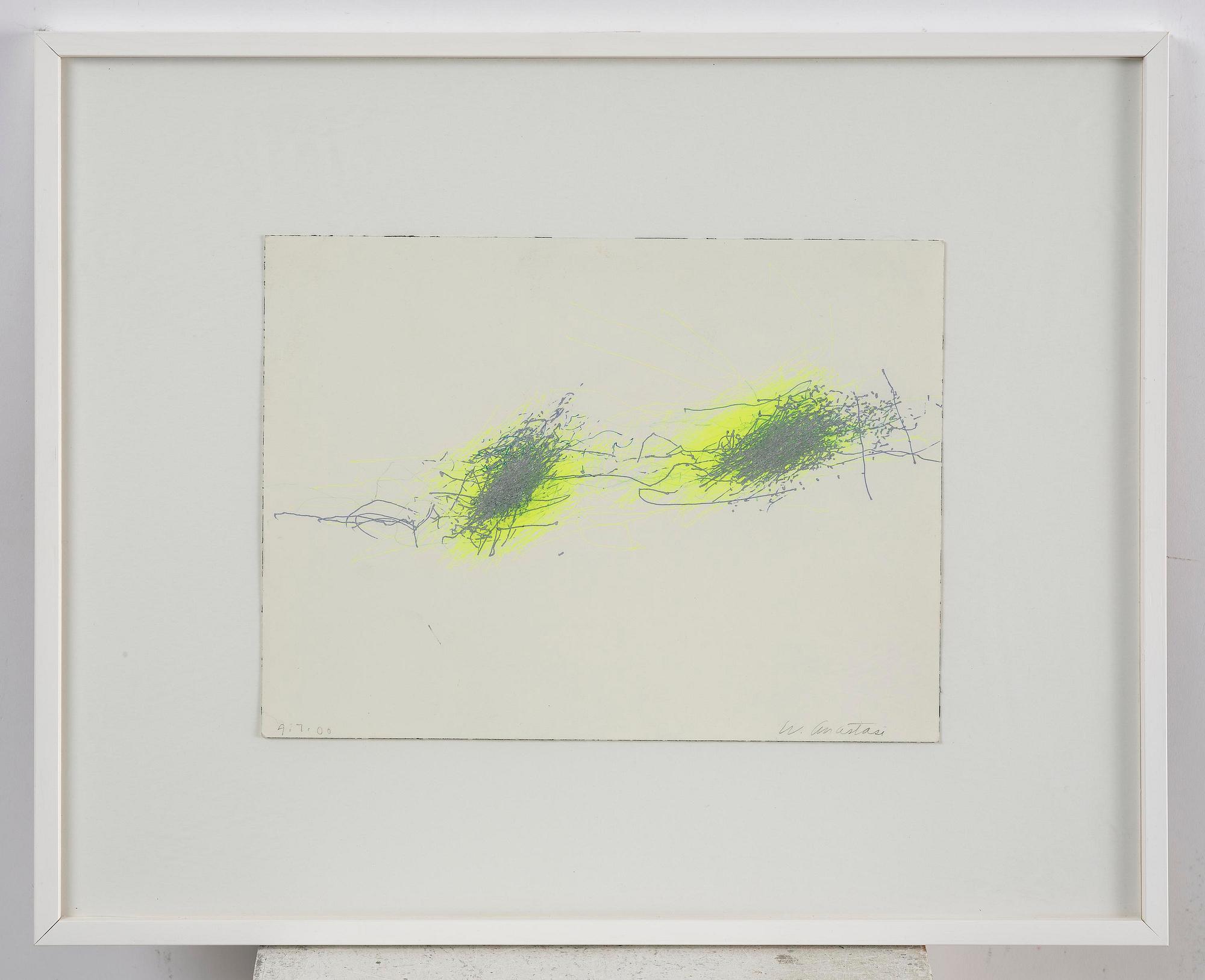 William Anastasi, "Subway Drawing".