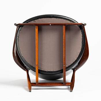 Ib Kofod-Larsen, a rosewood "Elizabeth" easy chair, cabinetmakers Christensen & Larsen, Denmark, 1950s-60s.