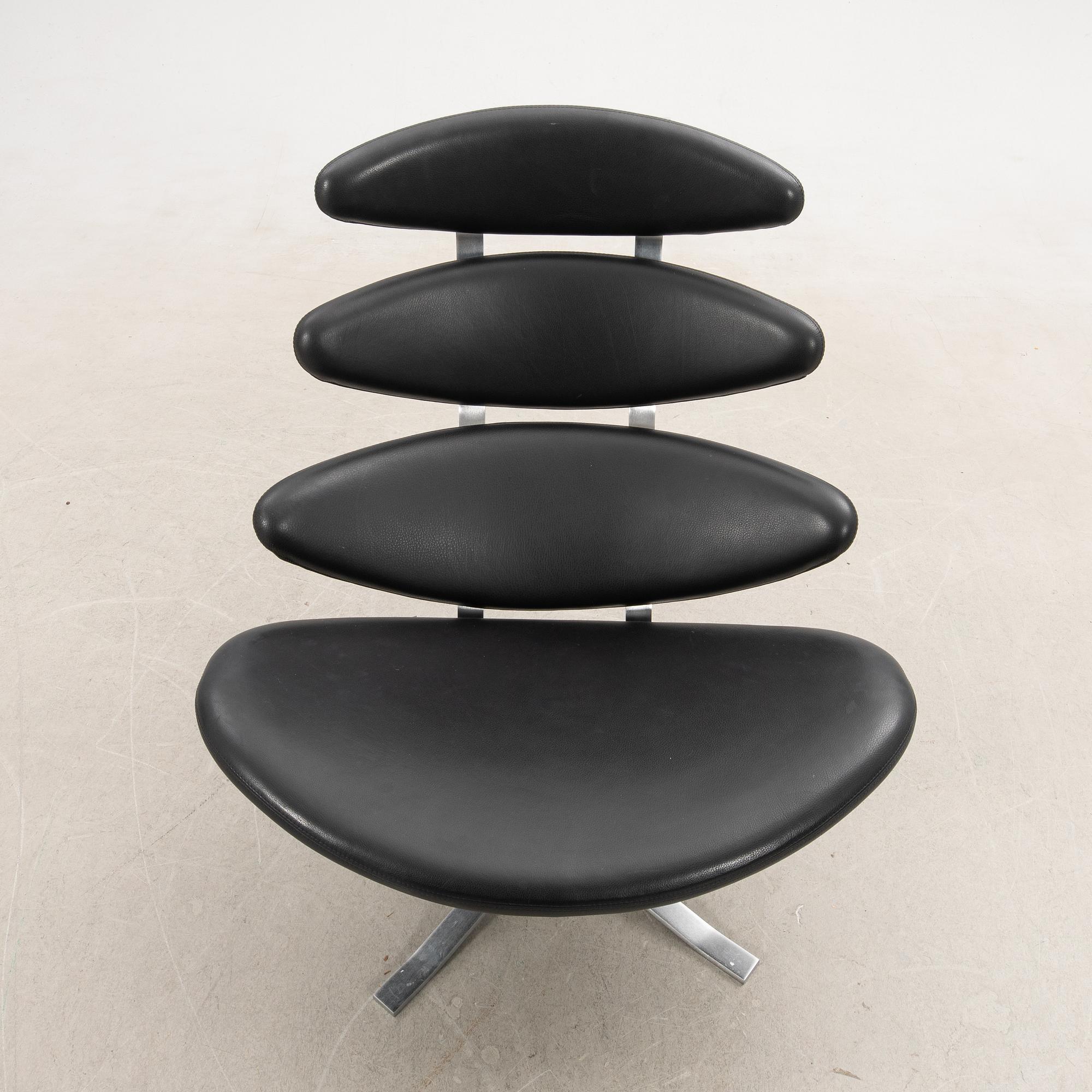 Poul Volther, armchair "Corona EJ 5" for Erik Jørgensen/Fredericia Furniture, Denmark 21st century.