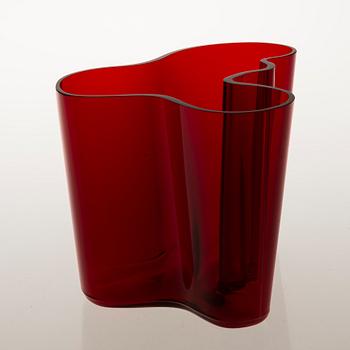A 'Savoy' glass vase, signed "Alvar Aalto Iittala 138/400 1990.