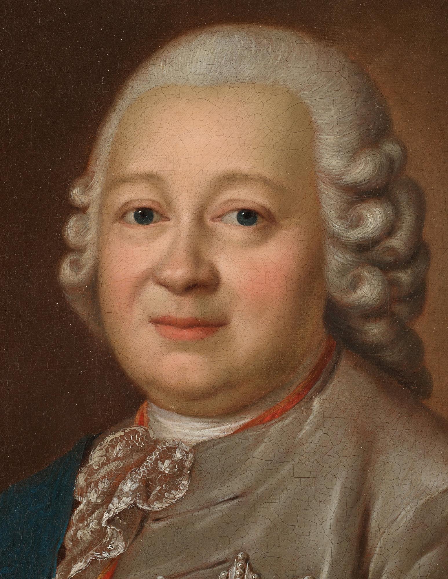Fyodor Stepanovich Rokotov, “Portrait of Count Nikita Ivanovich Panin".