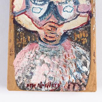 Olle Nordberg , a set of two oil on panel, signed.