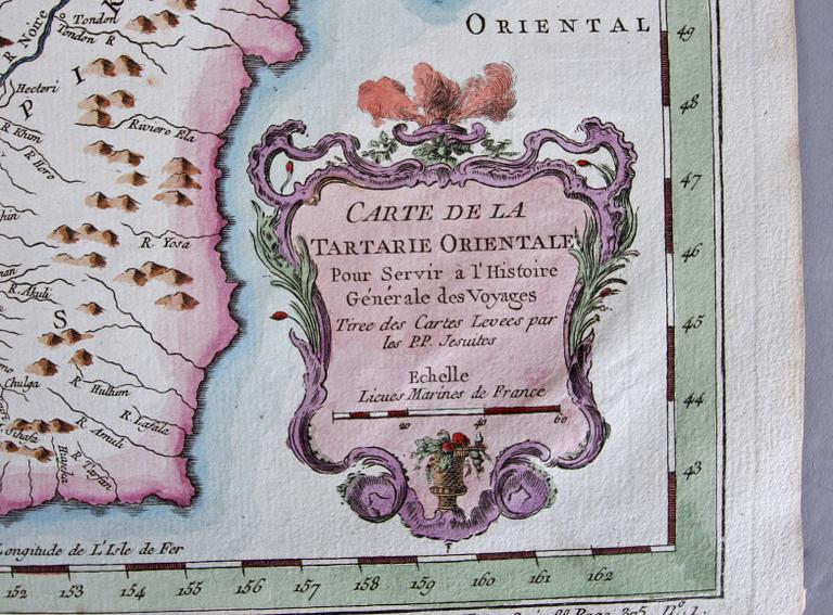 KARTA, N Bellin, 1760.