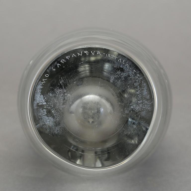 VAS, glas, "Orkidea", Timo Sarpaneva, Iittala, 1955.
