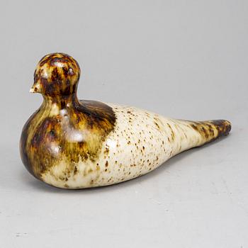 ULLA KRAITZ, stoneware sculpture, signed and dated -75.