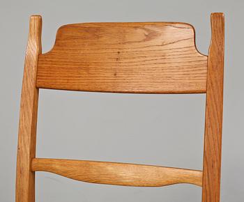 MATGRUPP, 7 delar, "Calmare Nyckel", Carl Malmsten, Åfors möbelfabrik, 1900-talets andra hälft.