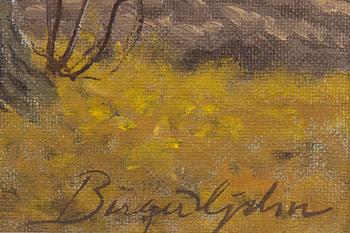 Birger Hjelm, "Våreldar".