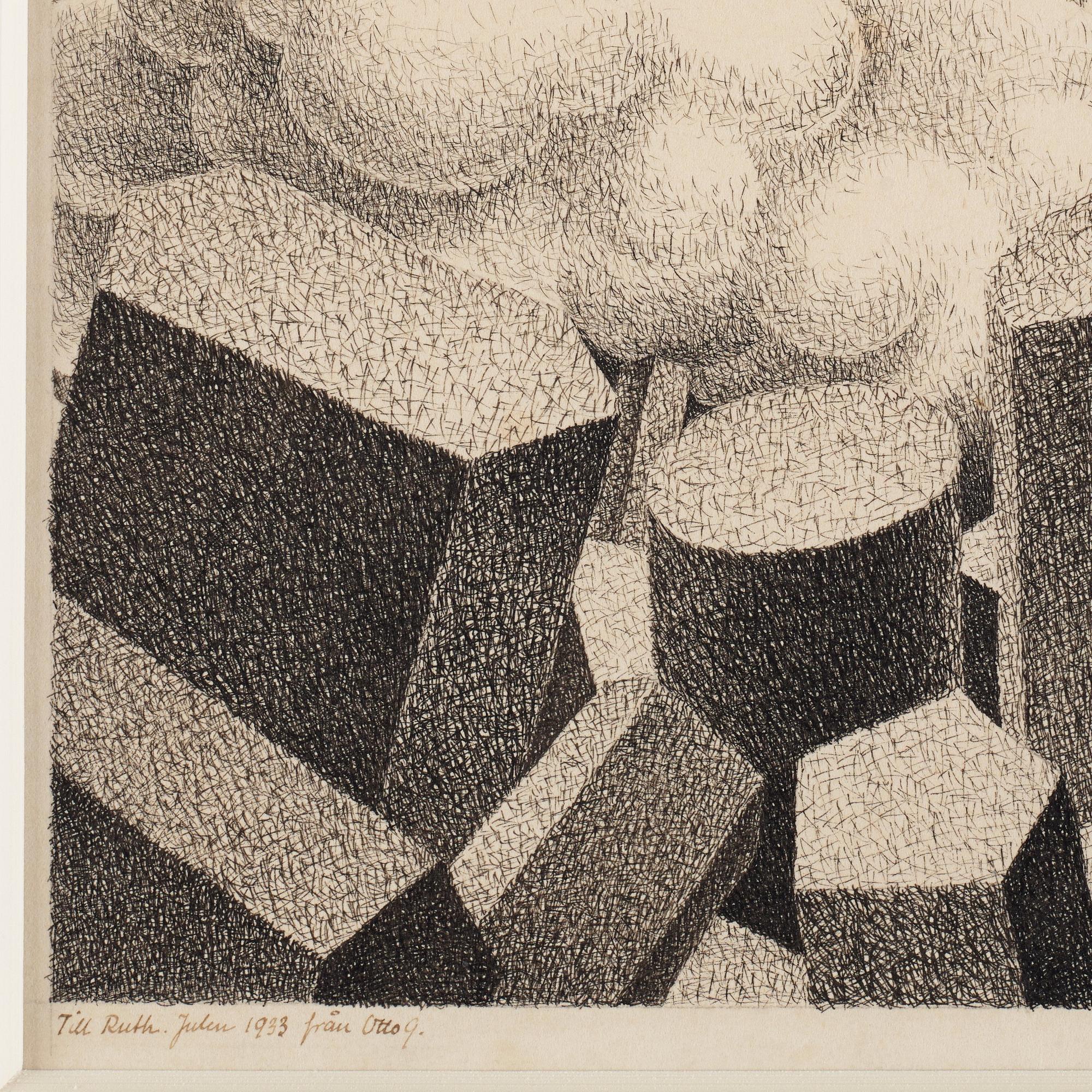 Otto G Carlsund, "Apocaplyptic landscape".